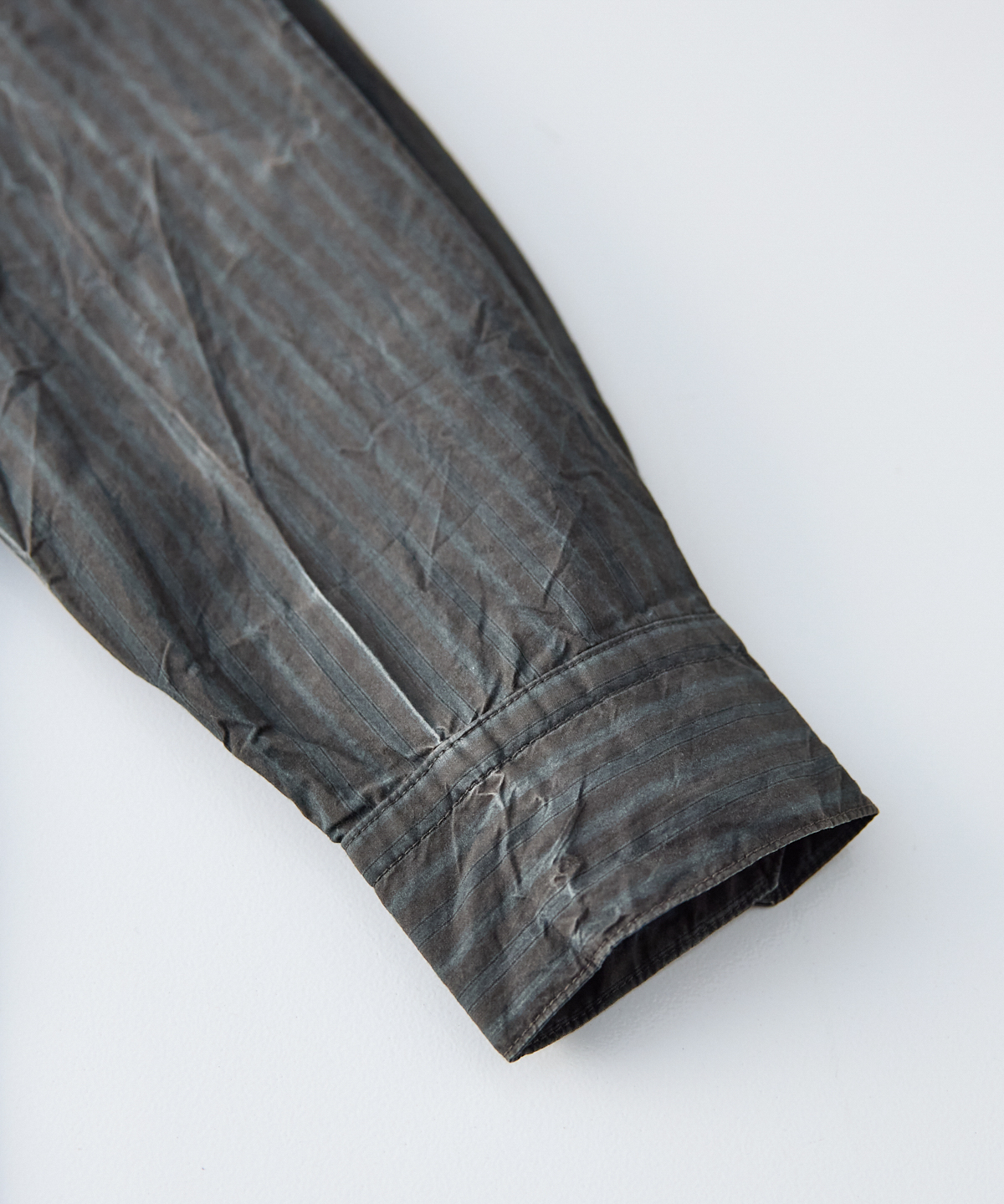 顔料コーティング ストライプ シャツ｜nest Robe / CONFECT ONLINE SHOP
