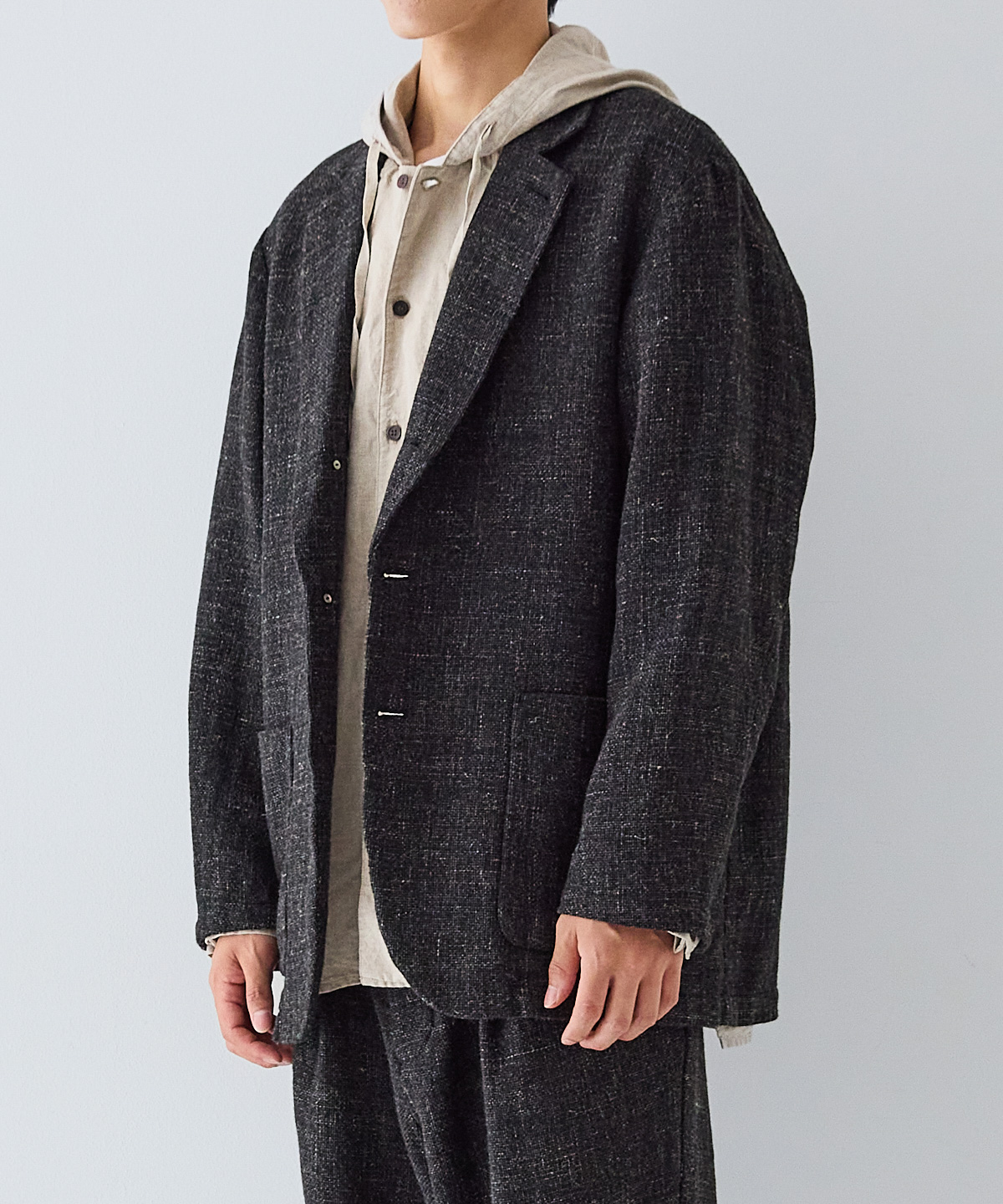 杢ツイード ジャケット｜nest Robe / CONFECT ONLINE SHOP