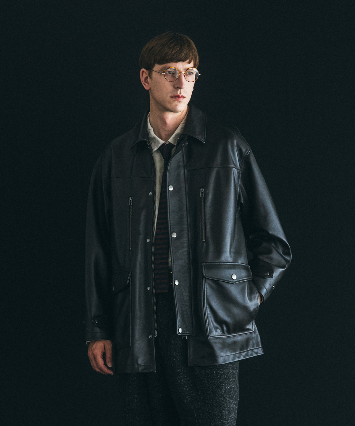 ラムレザー ハンティングジャケット｜nest Robe / CONFECT ONLINE SHOP