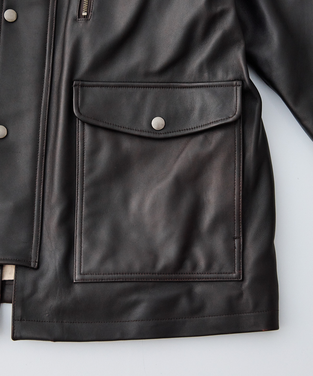 ラムレザー ハンティングジャケット｜nest Robe / CONFECT ONLINE SHOP