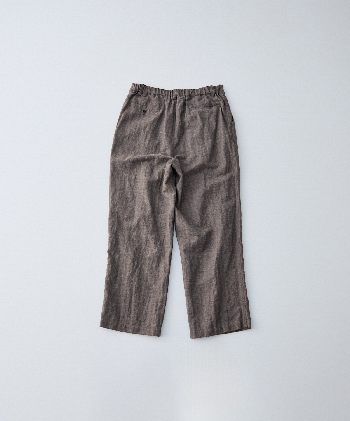 nest robe CONFECT リネンアムンゼントラウザーズ 水撚りリネン 和紙 イージートラウザーズ｜nest Robe / CONFECT