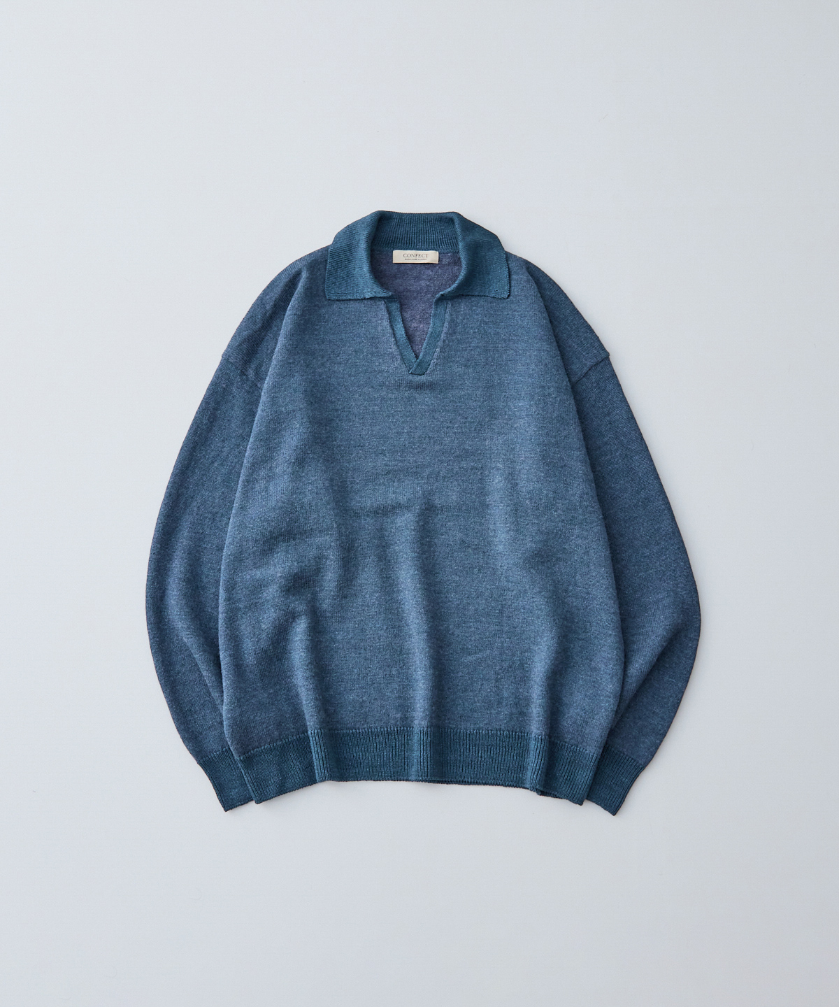 美品 CONFECT リネン混プルオーバー 3 麻 グレー 春夏 コットンリネン 美品 CONFECT リネン混プルオーバー 3 麻 グレー 春夏 コットンリネン 美品