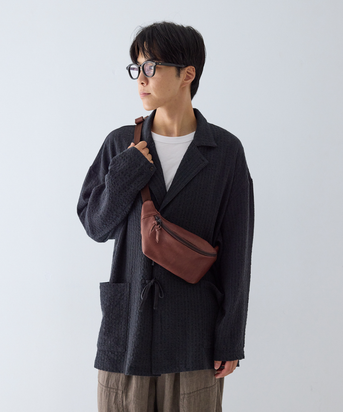 バレンシアレザー ウエストバッグ｜nest Robe / CONFECT ONLINE SHOP