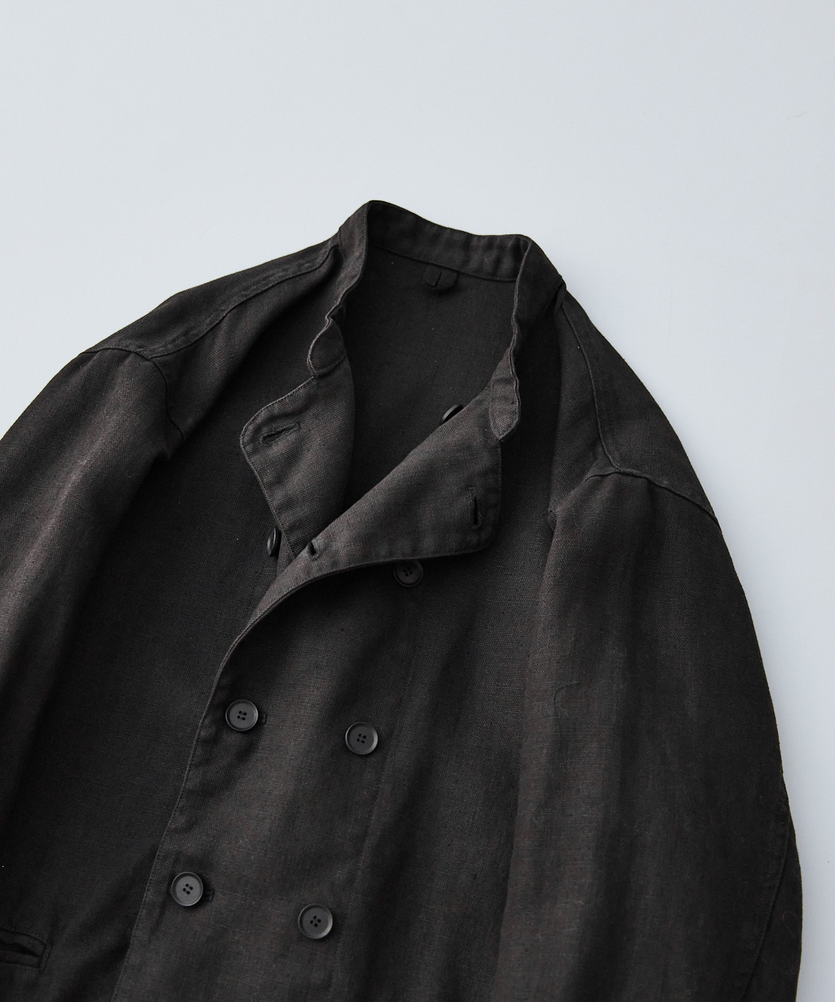 nest Robe CONFECT ブラックリネン クック ジャケット リネンダック クックジャケット｜nest Robe / CONFECT ONLINE SHOP