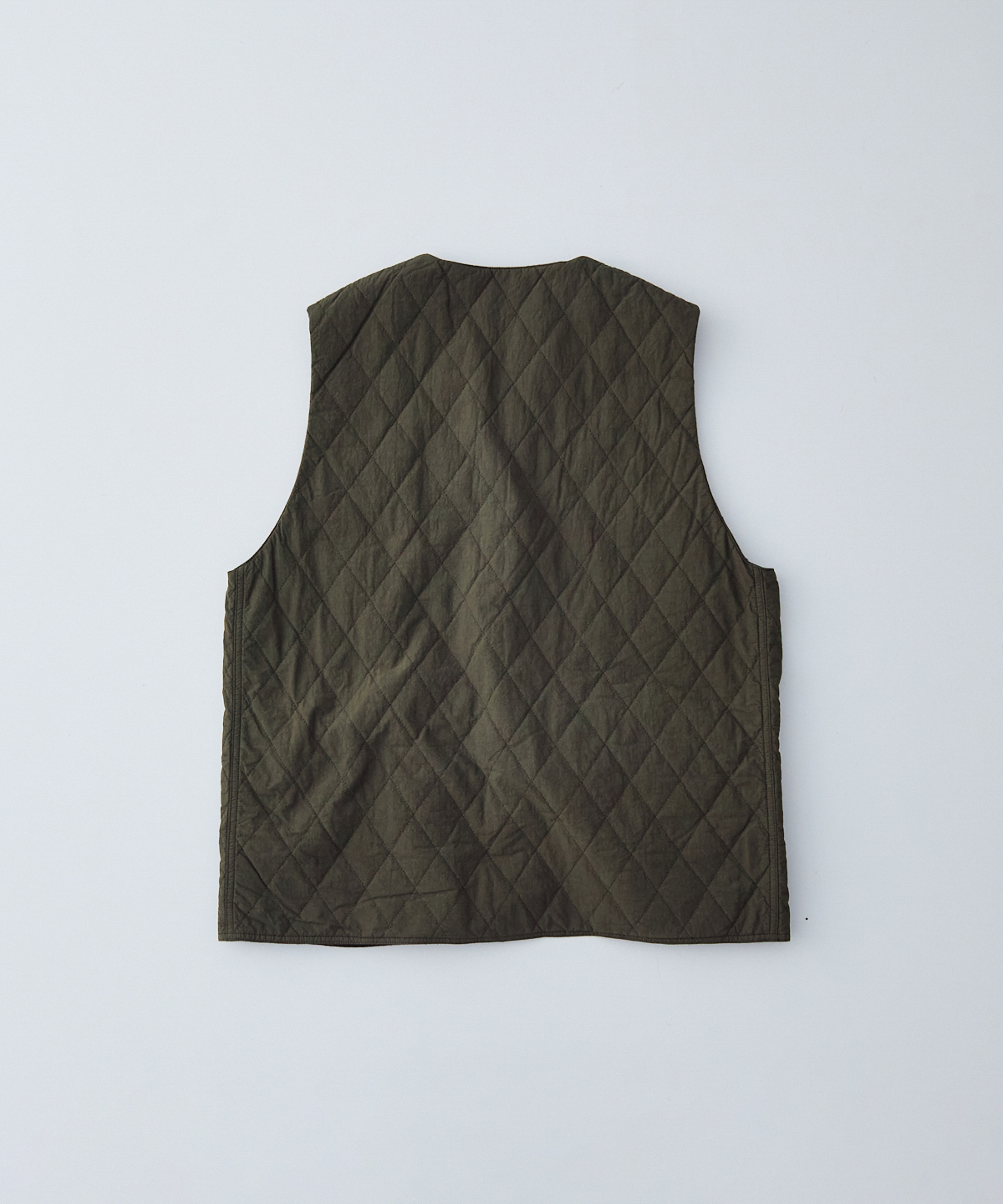 ネストローブ♡コットンラミーキルティングリバーシブルベスト コットンラミー キルティング リバーシブル ベスト｜nest Robe