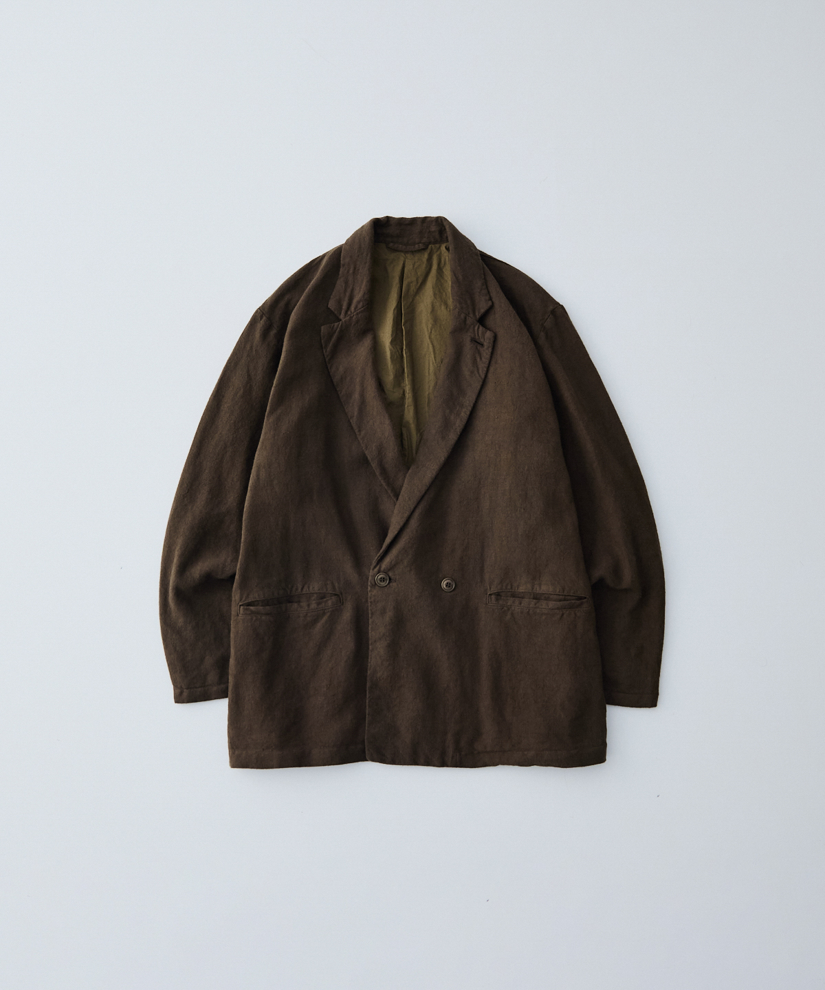 nestrobe confect 起毛リネンダブルブレストジャケット 風合いを感じて。 | 京都店 | CONFECT Shop Blog | CONFECT
