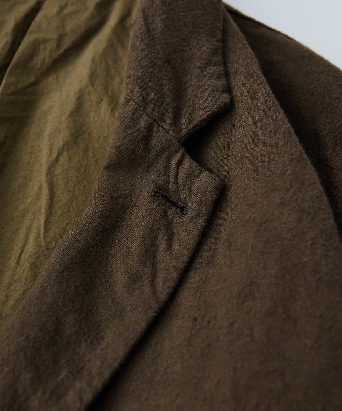 nestrobe confect 起毛リネンダブルブレストジャケット nestrobe confect 起毛リネンダブルブレストジャケット 起毛リネン