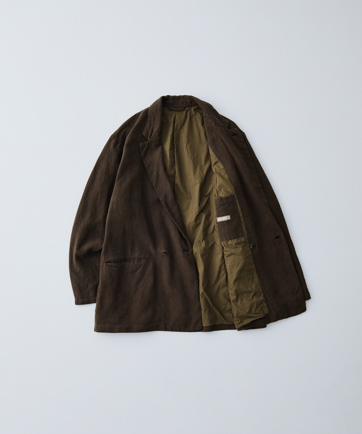起毛リネン ダブルブレストジャケット｜nest Robe / CONFECT ONLINE SHOP