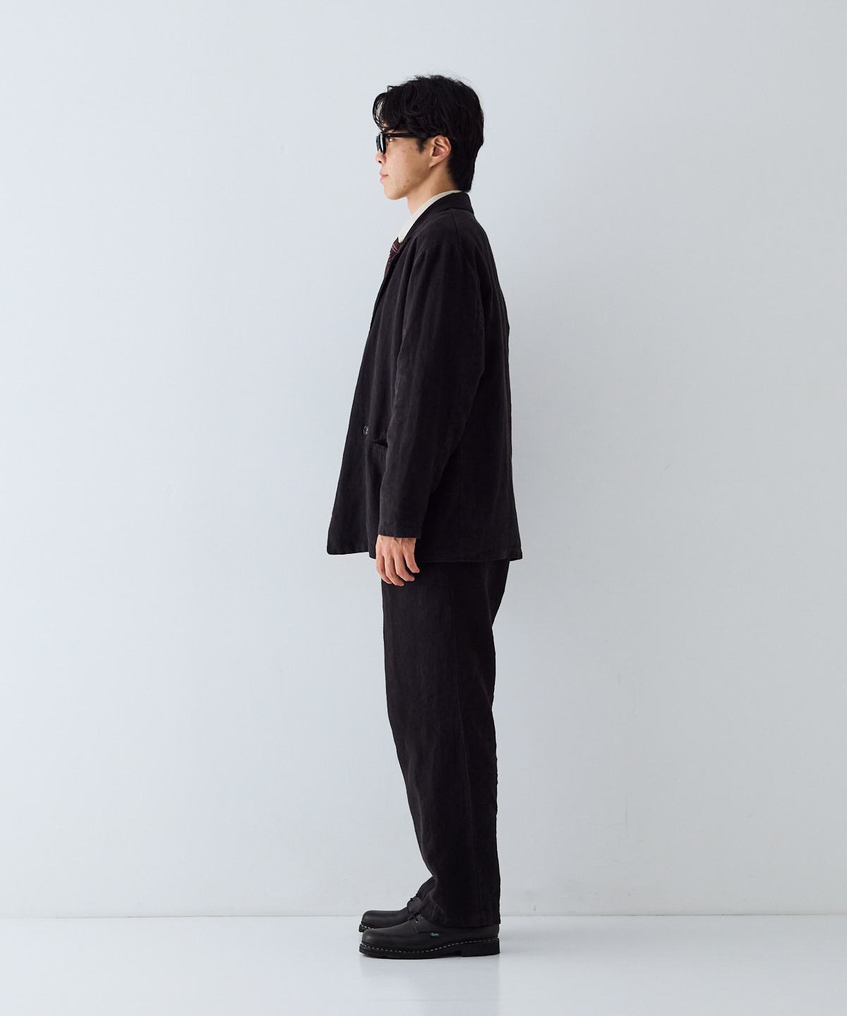 nestrobe confect 起毛リネンダブルブレストジャケット 起毛リネン ダブルブレストジャケット｜nest Robe / CONFECT ONLINE SHOP