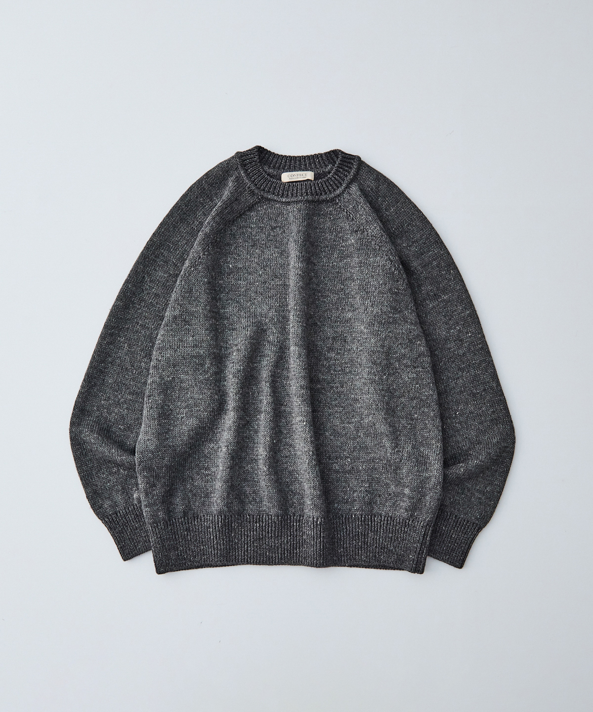 リネンウール ニット ラグラン プルオーバー｜nest Robe / CONFECT