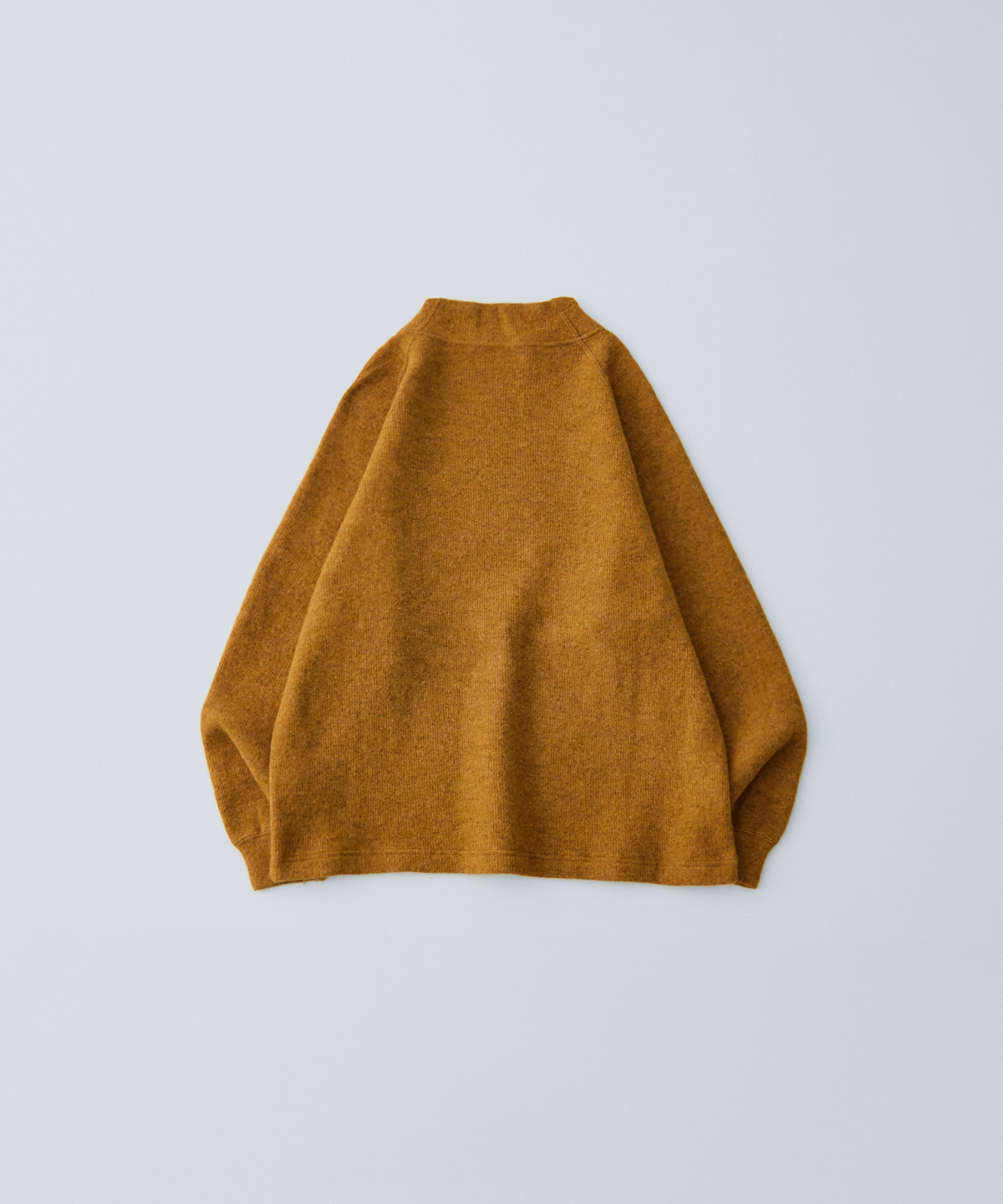ウールクォーターゲージニット モックネックプルオーバー｜nest Robe