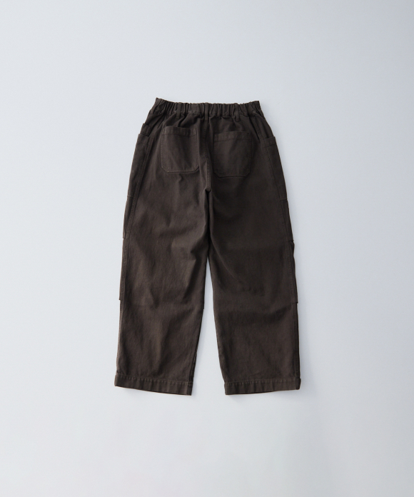コットンリネン ギャバジン ワークパンツ