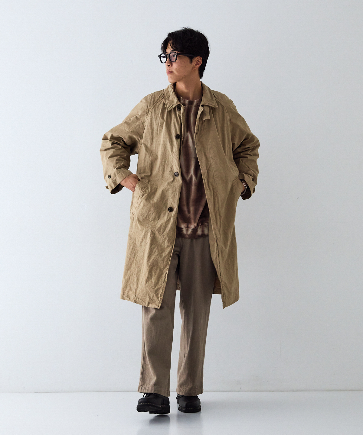 スーピマコットン ステンカラーコート ｜nest Robe / CONFECT ONLINE SHOP