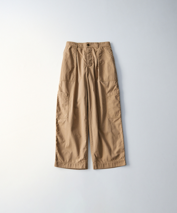 ■ コットンギャバジン ユーティリティ パンツ