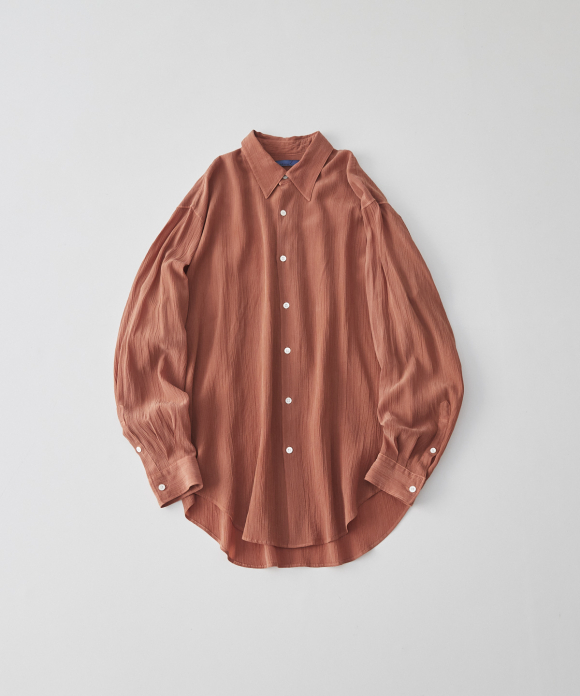 semoh / Plant Dyed Cupra Shirt｜nest Robe ONLINE SHOP