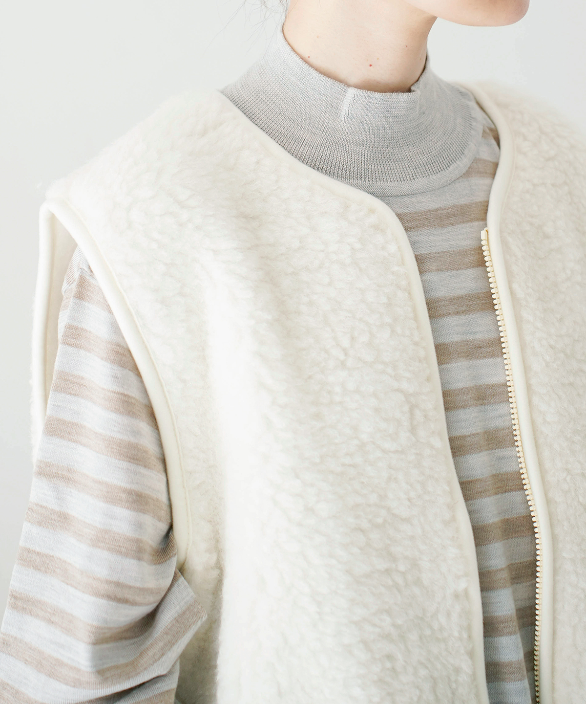 COLDBREAKER】ボアベスト｜nest Robe / CONFECT ONLINE SHOP