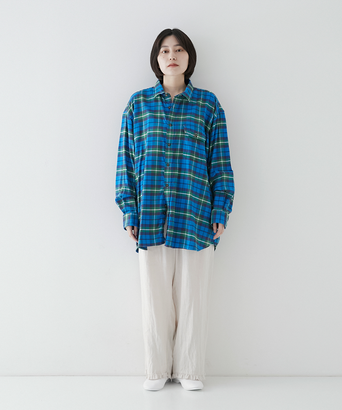 売り切れ必至！ ネストローブ INDIVIDUALIZED チェック LOGGER SHIRTS