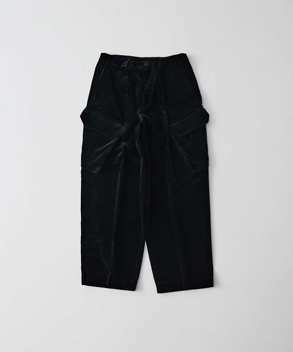blurhms / Velvet Combat Trousers｜nest Robe ONLINE SHOP