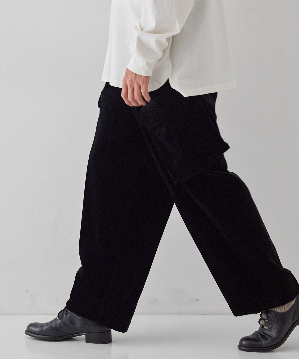 blurhms / Velvet Combat Trousers｜nest Robe ONLINE SHOP