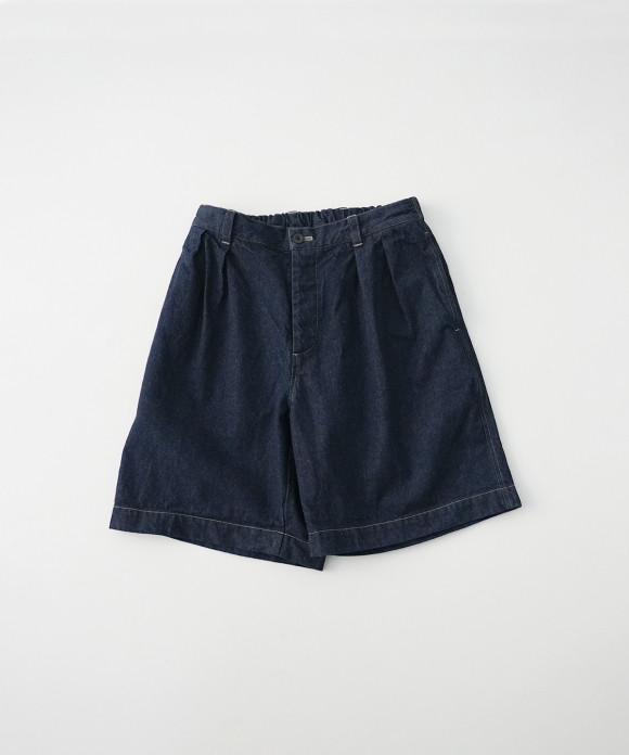 【UpcycleLino】BASIC 9.5ozデニムイージーショーツ