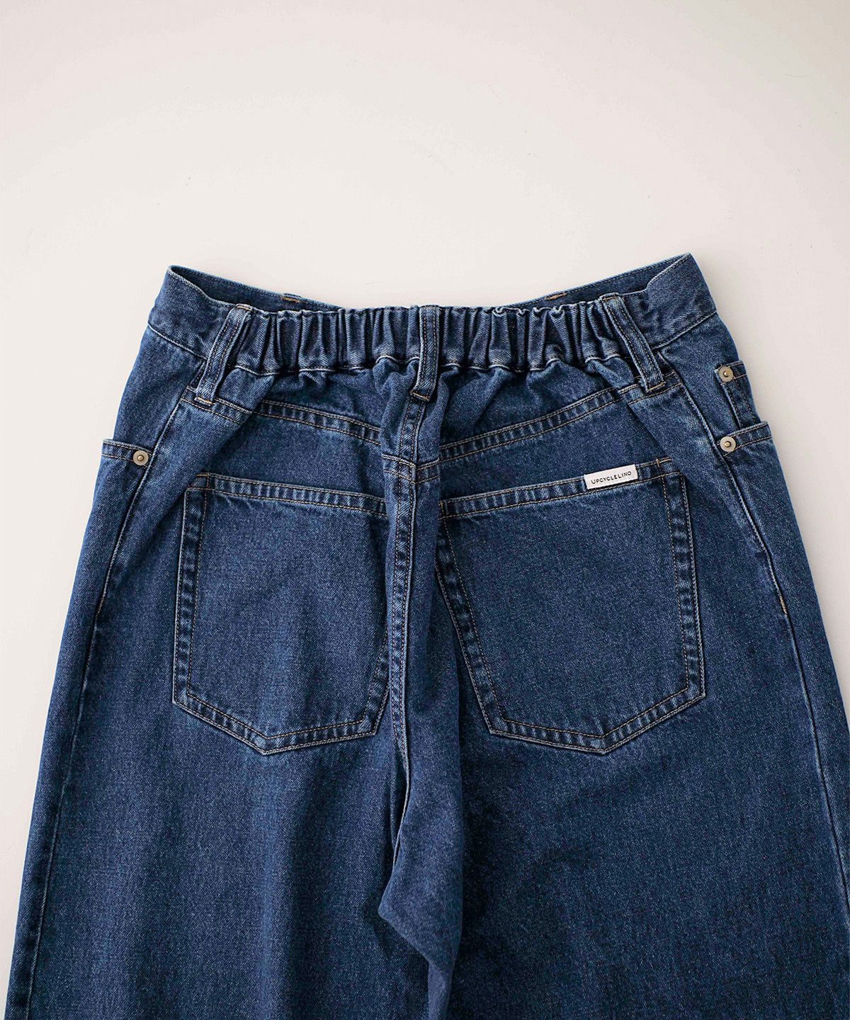 UpcycleLino] BASIC デニム5ポケットパンツ limited item｜nest Robe