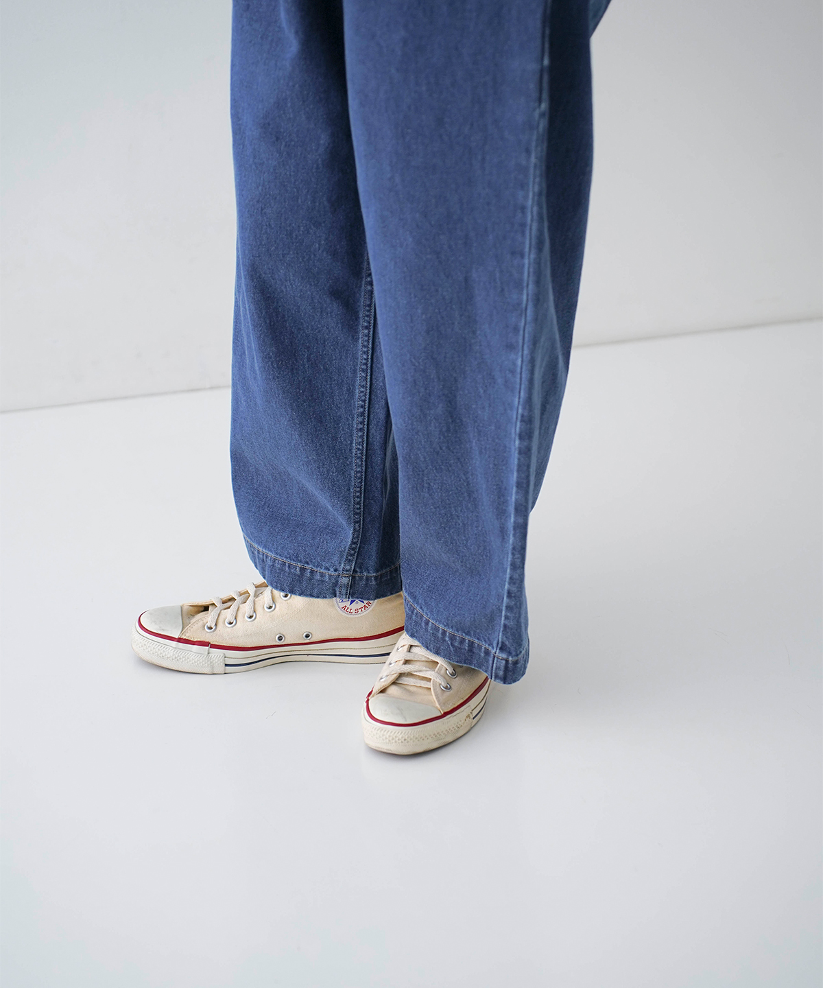 UpcycleLino] BASIC デニムワイドパンツ limited item｜nest Robe