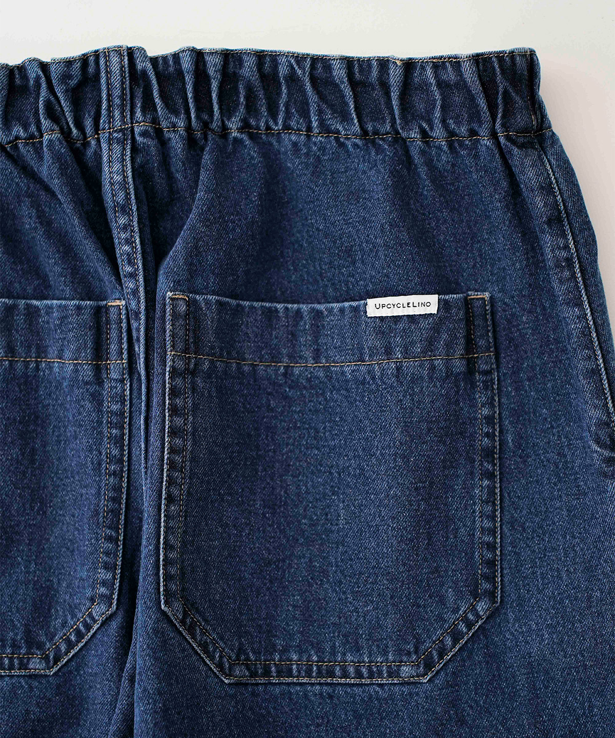 nest Robe UpcycleleLino BASIC デニムパンツ 限定品 UpcycleLino】BASIC デニムワイドパンツ(1 INDIGO)｜ nest Robe