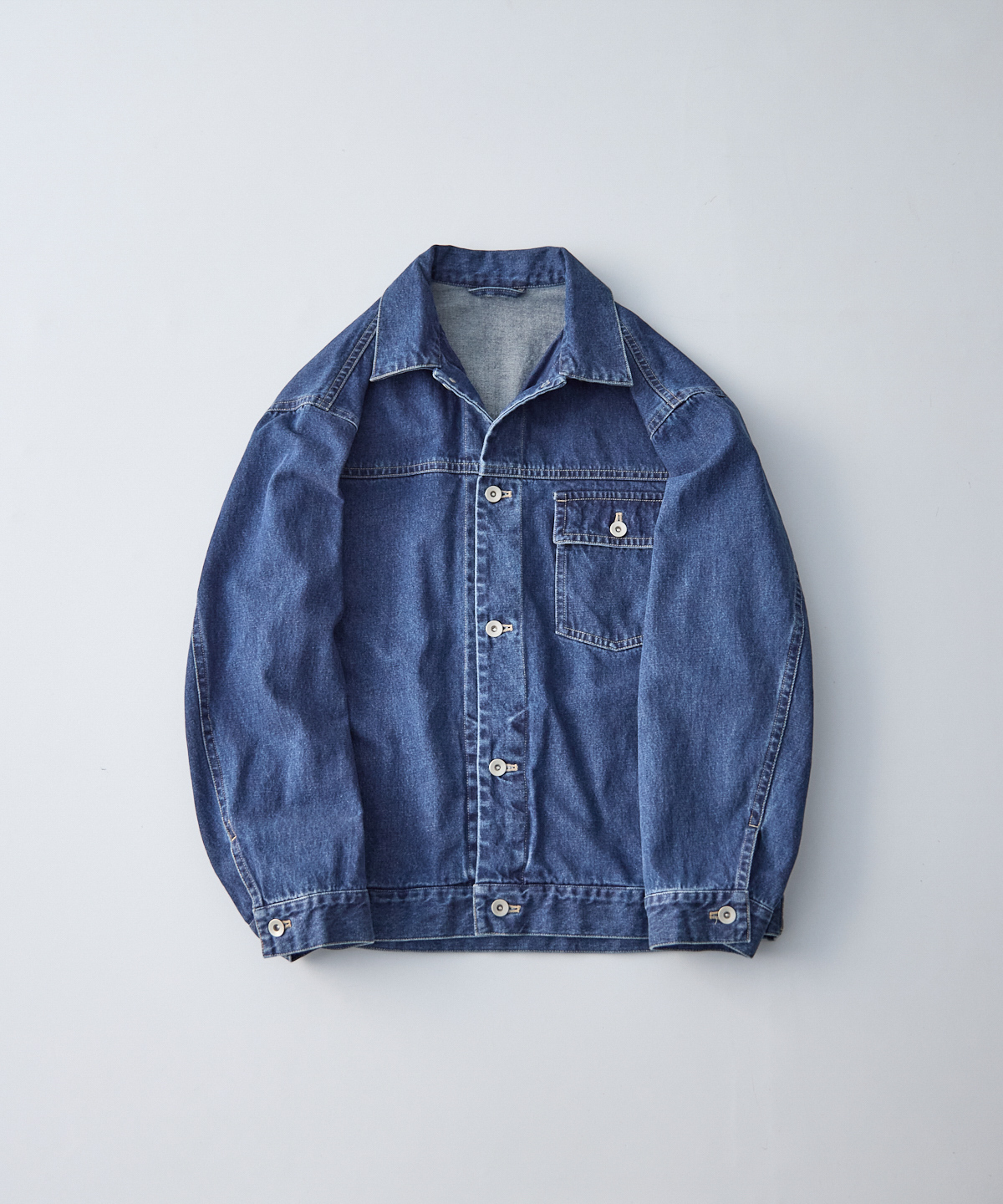 【UpcycleLino】 デニムジャケット UpcycleLino] BASIC デニムジャケット limited item｜nest Robe