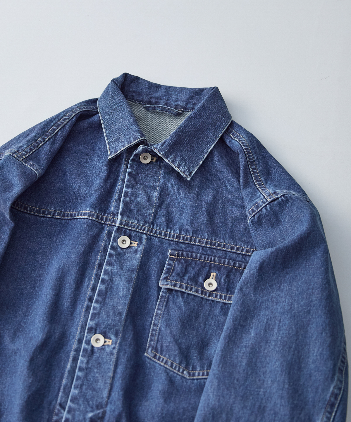 UpcycleLino] BASIC デニムジャケット limited item｜nest Robe