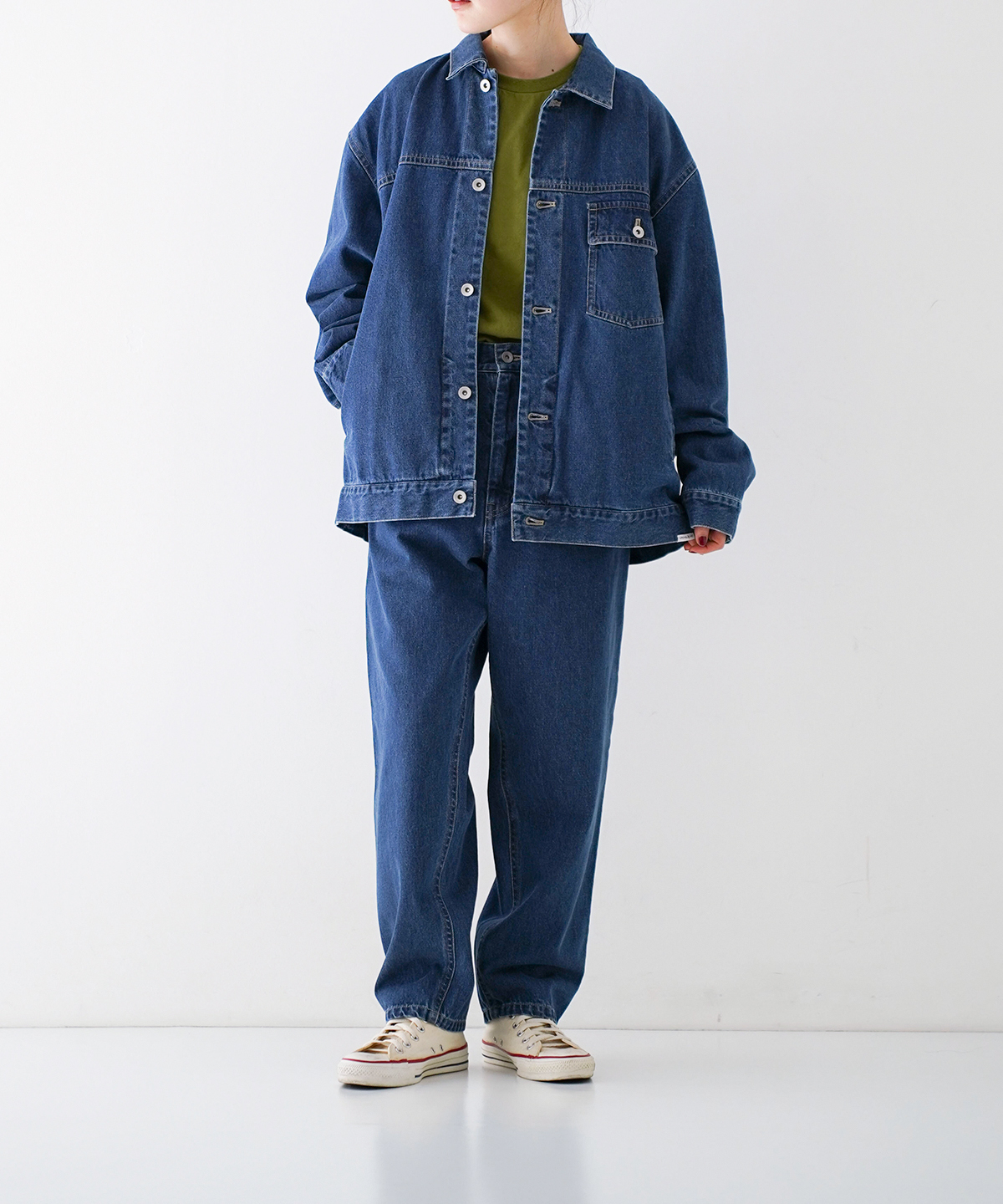 UpcycleLino] BASIC デニムジャケット limited item｜nest Robe