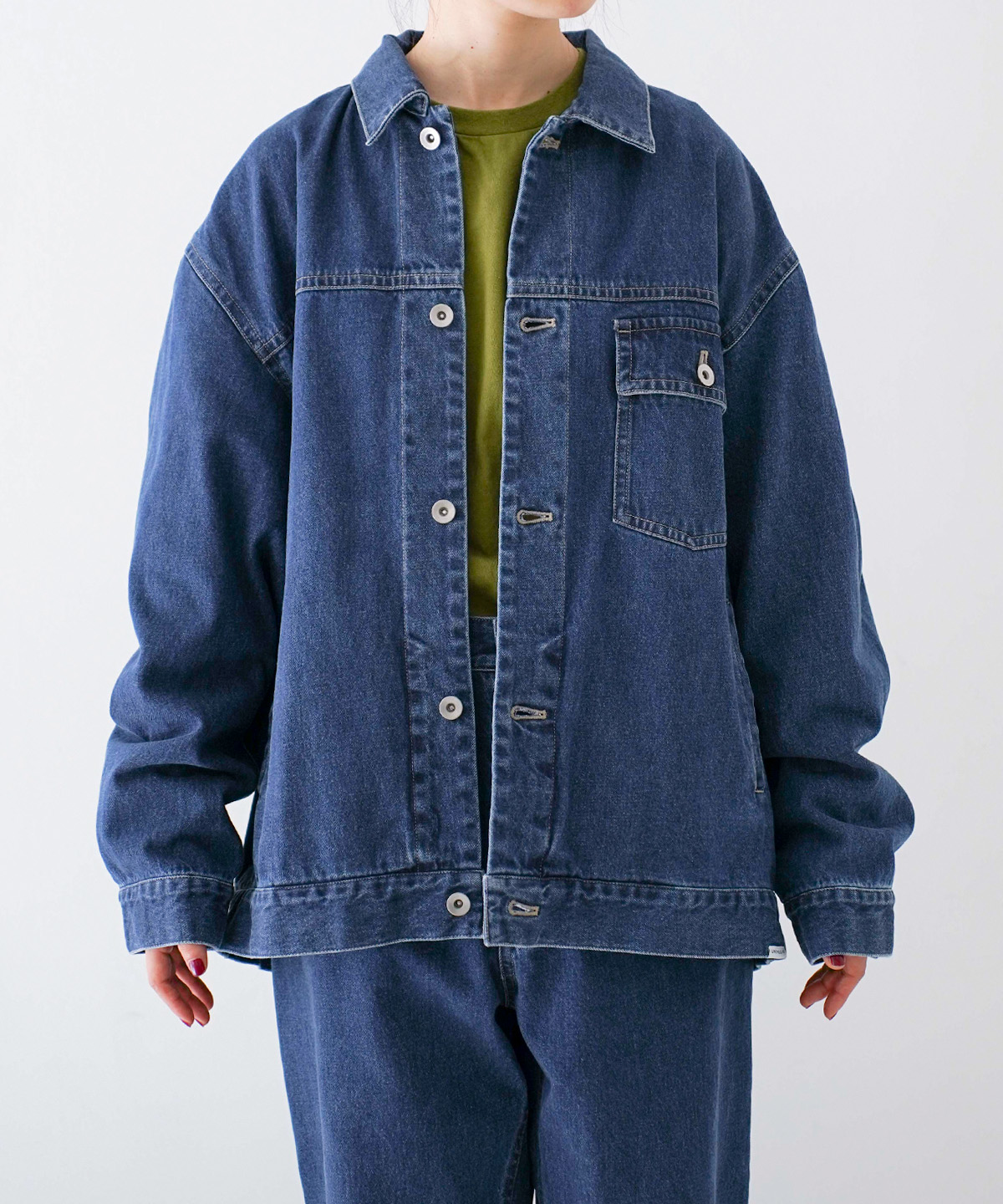 UpcycleLino] BASIC デニムジャケット limited item｜nest Robe