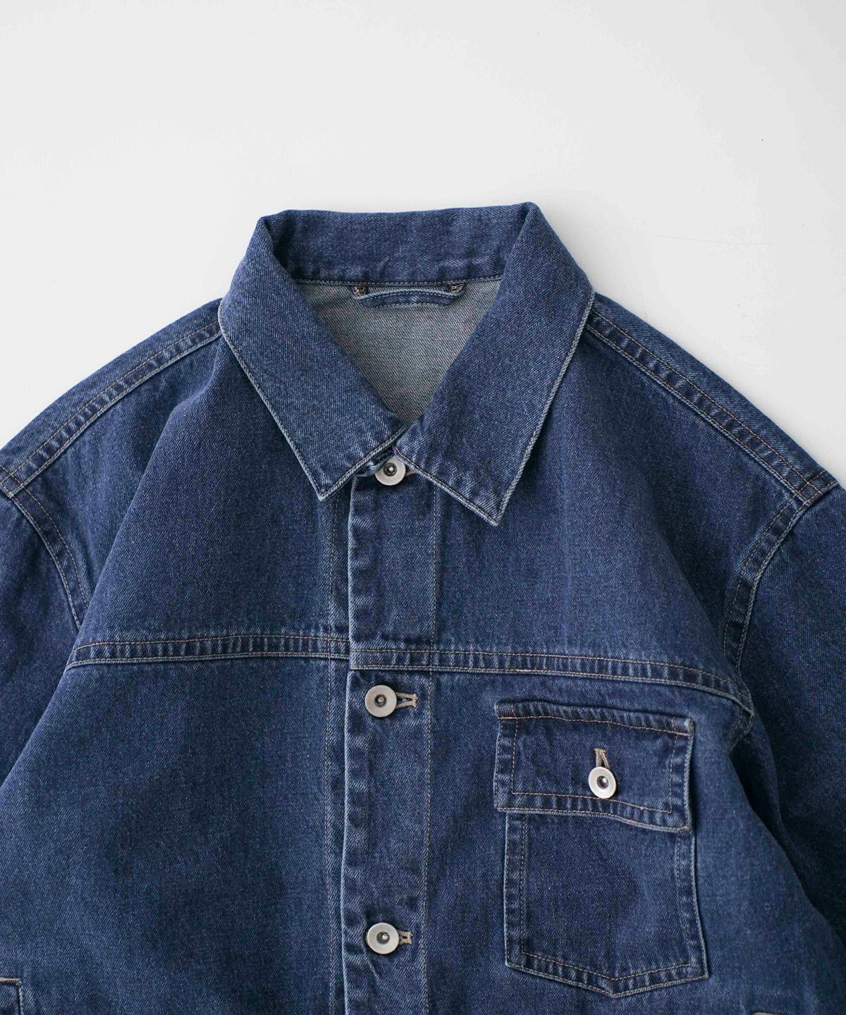 UpcycleLino】BASIC デニムジャケット limited item｜nest Robe
