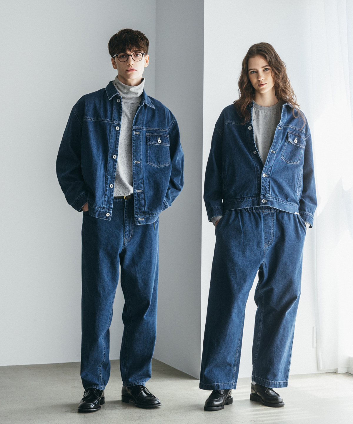 UpcycleLino] BASIC デニムジャケット limited item｜nest Robe