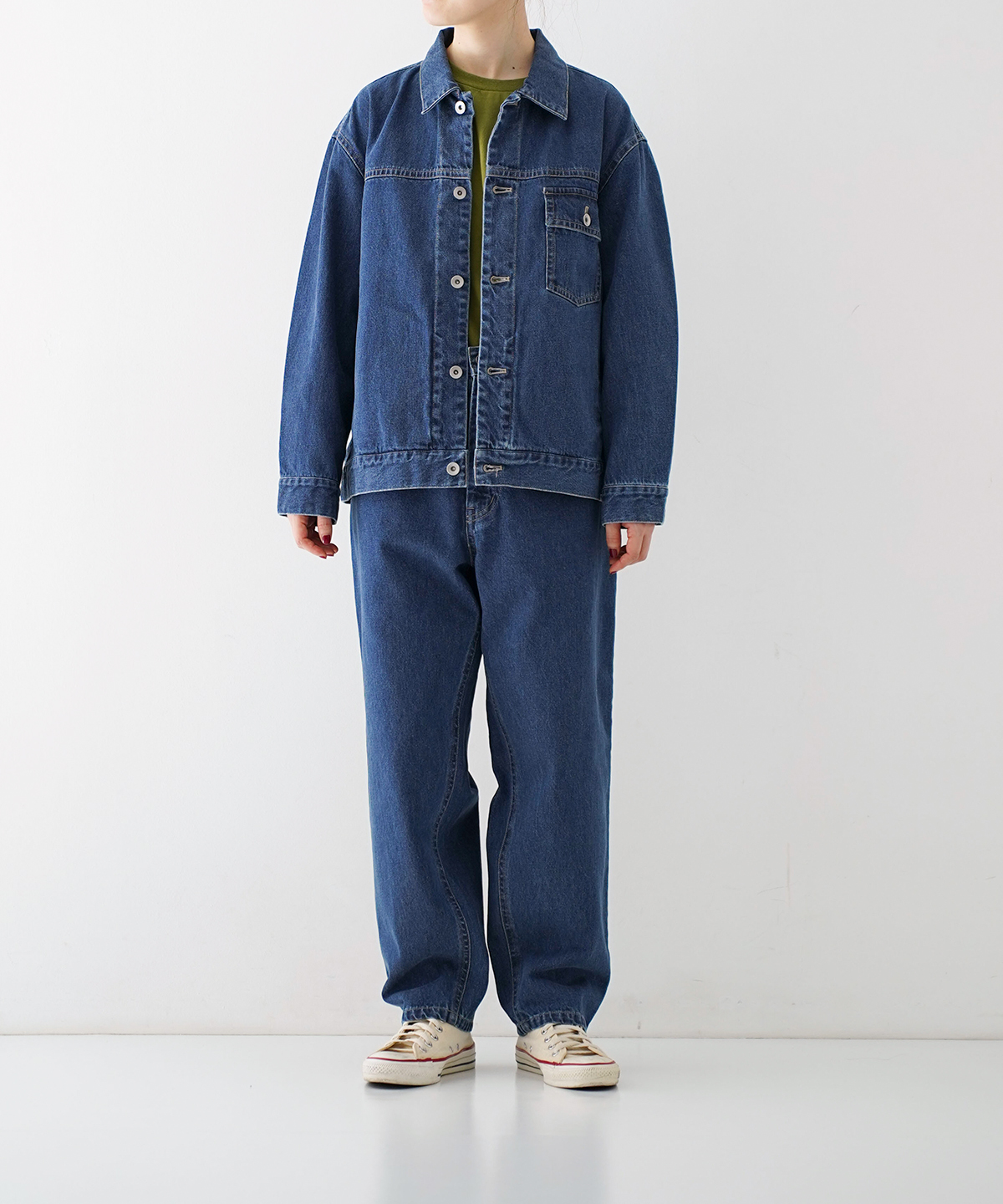 UpcycleLino] BASIC デニムジャケット limited item｜nest Robe