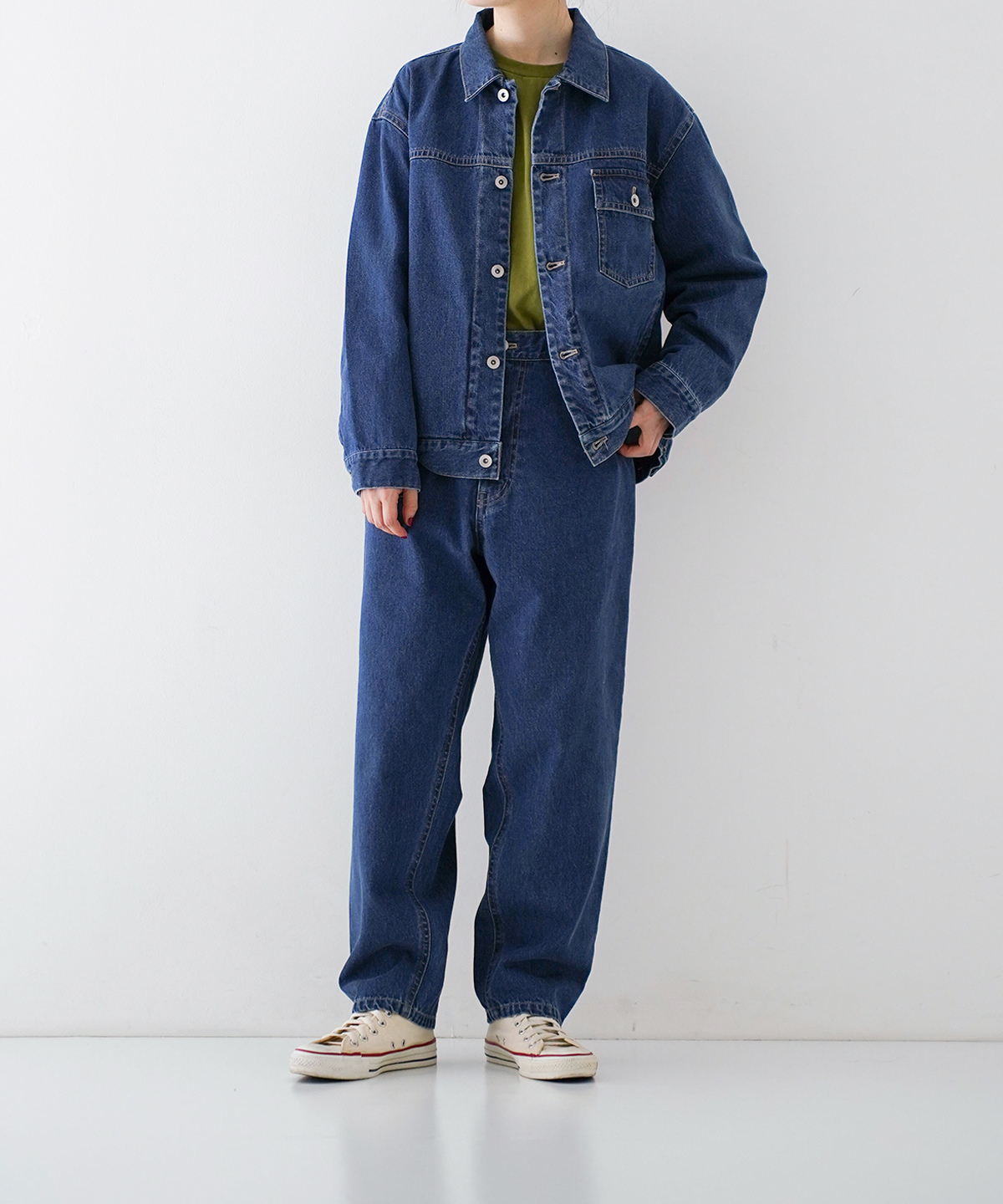UpcycleLino] BASIC デニムジャケット limited item｜nest Robe