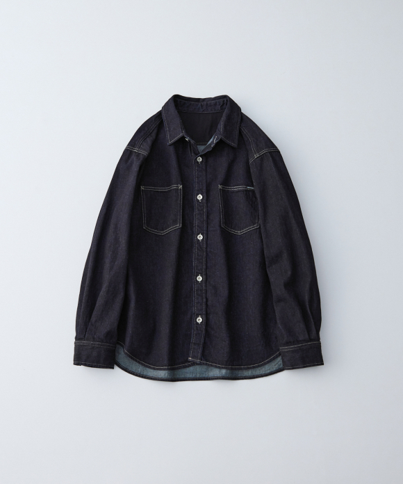 confect アーミーシャツ カバーオール ネイビー Upcyclelino | 表参道店 | CONFECT Shop Blog | CONFECT