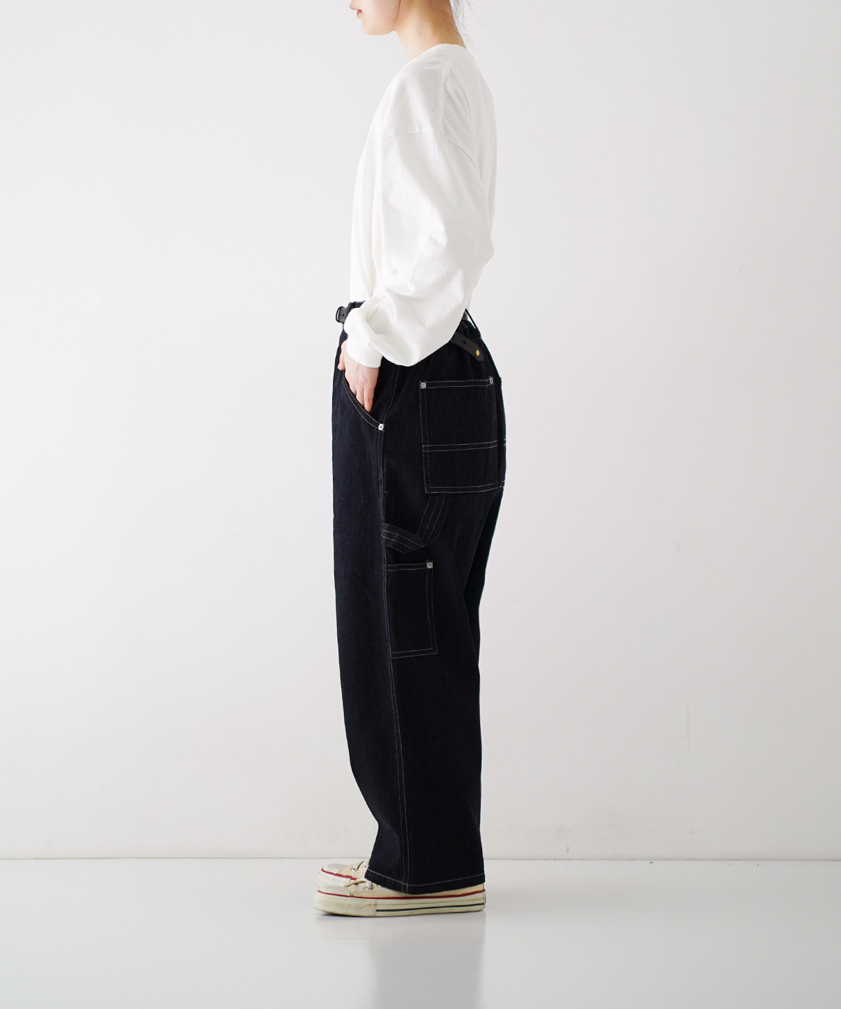 UpcycleLino】BASIC デニムペインターパンツ｜nest Robe