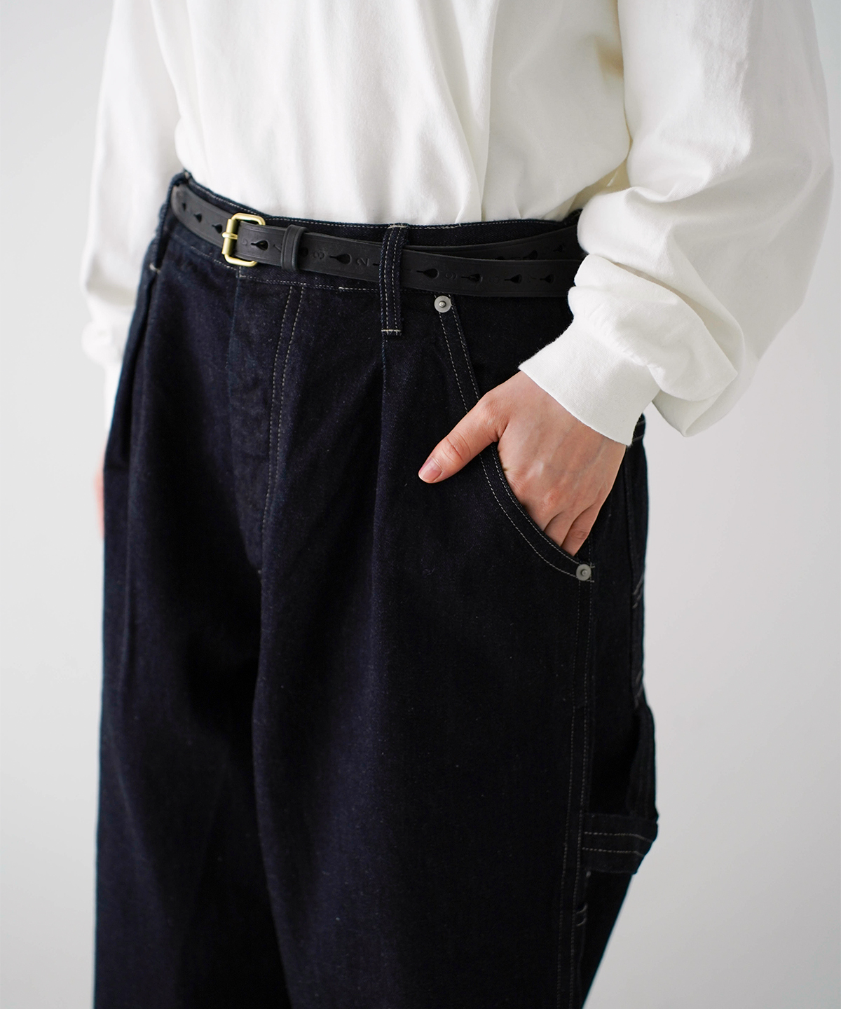 nest Robe UpcycleleLino BASIC デニムパンツ 限定品 UpcycleLino