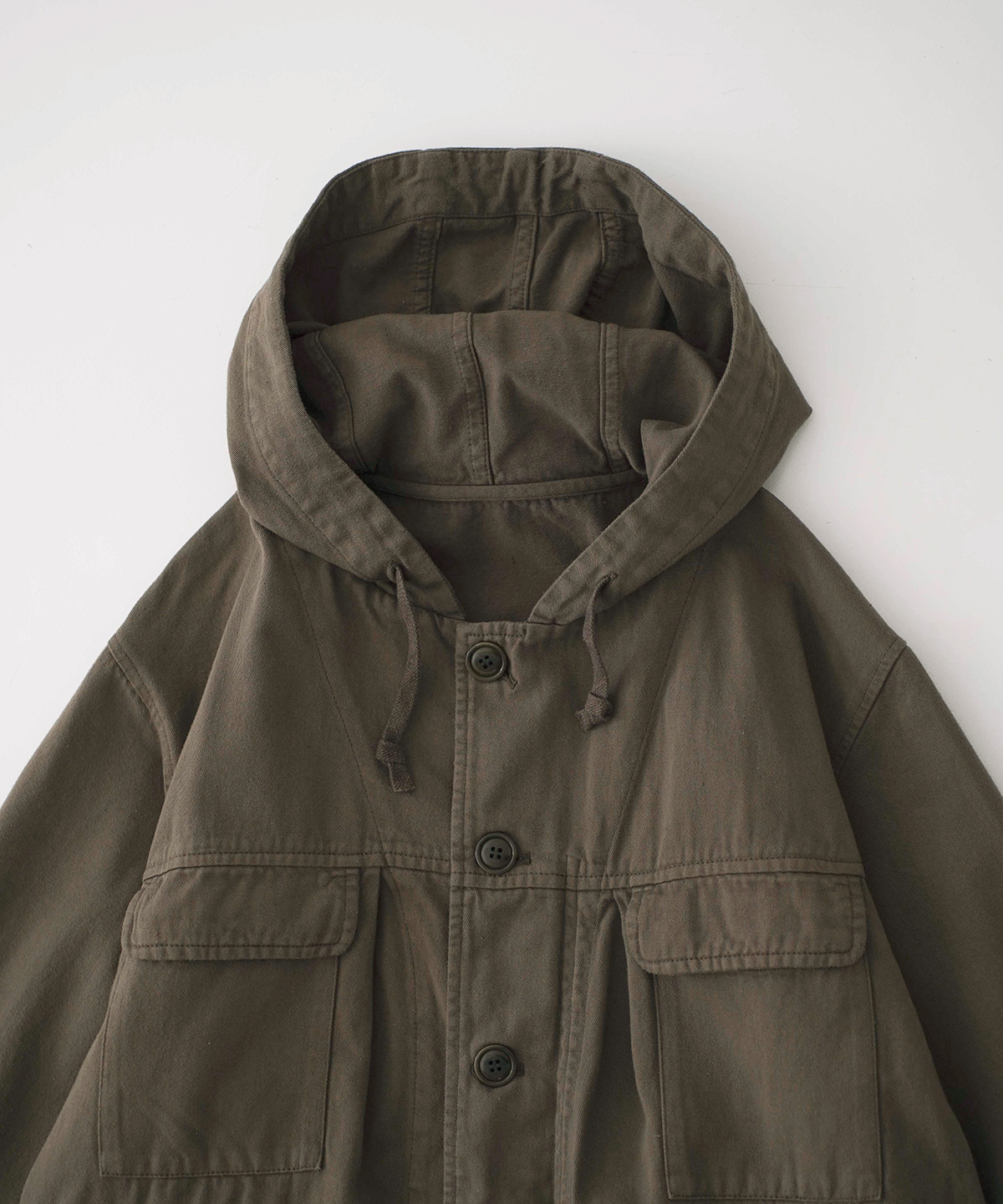 UpcycleLino] BASIC チノフィールドパーカー｜nest Robe / CONFECT