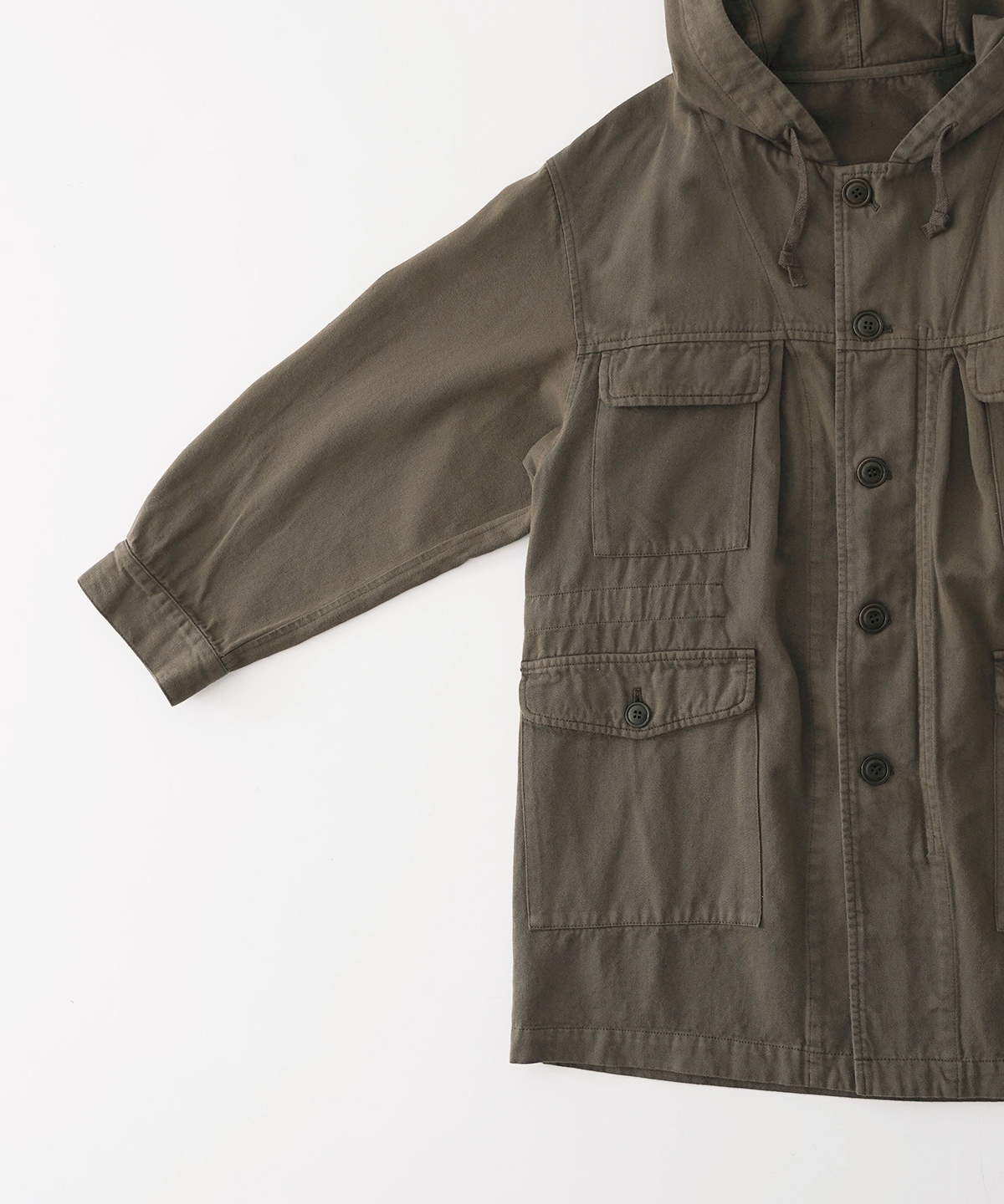 UpcycleLino] BASIC チノフィールドパーカー｜nest Robe / CONFECT