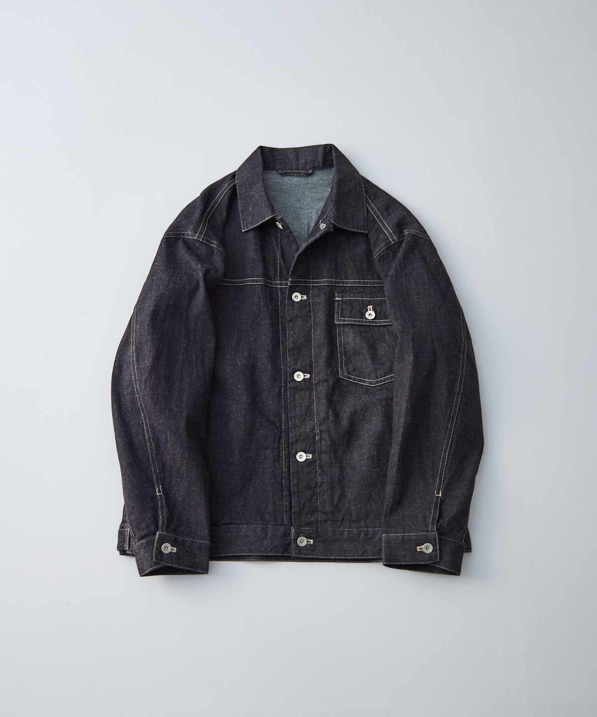 美品　L'Appartement STAMMBAUM ブラックデニムジャケット L'Appartement STAMMBAUM DENIM JACKET