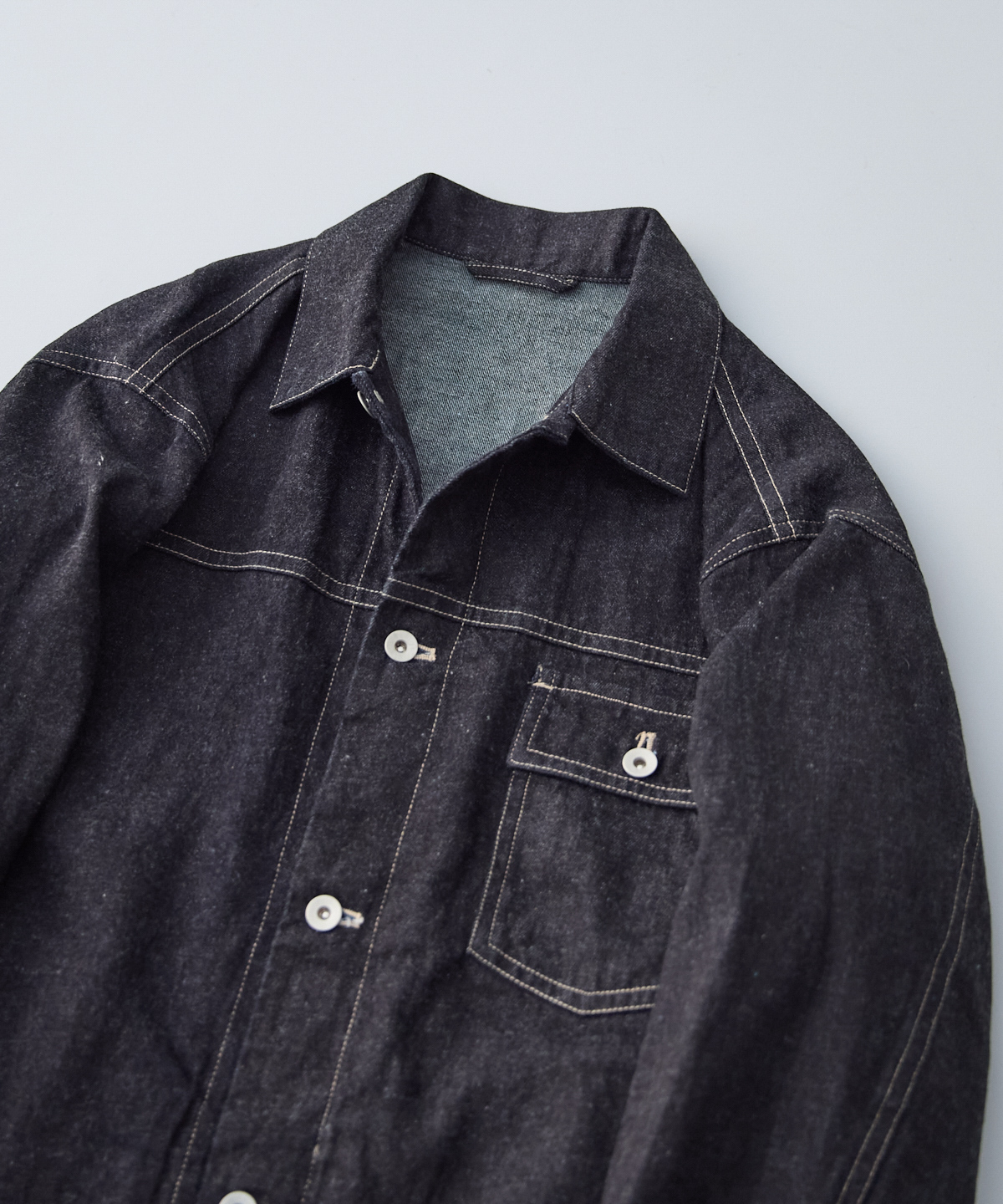 UpcycleLino] BASIC デニムジャケット｜nest Robe / CONFECT ONLINE SHOP