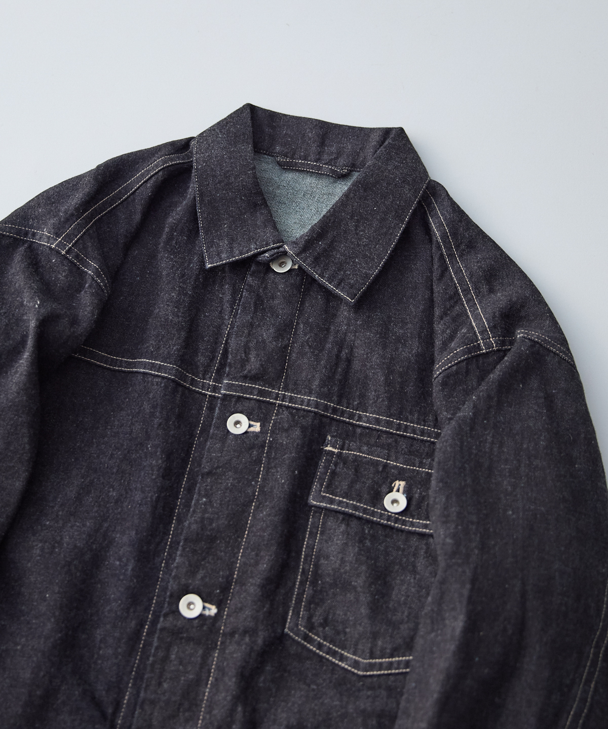 UpcycleLino] BASIC デニムジャケット｜nest Robe / CONFECT ONLINE SHOP