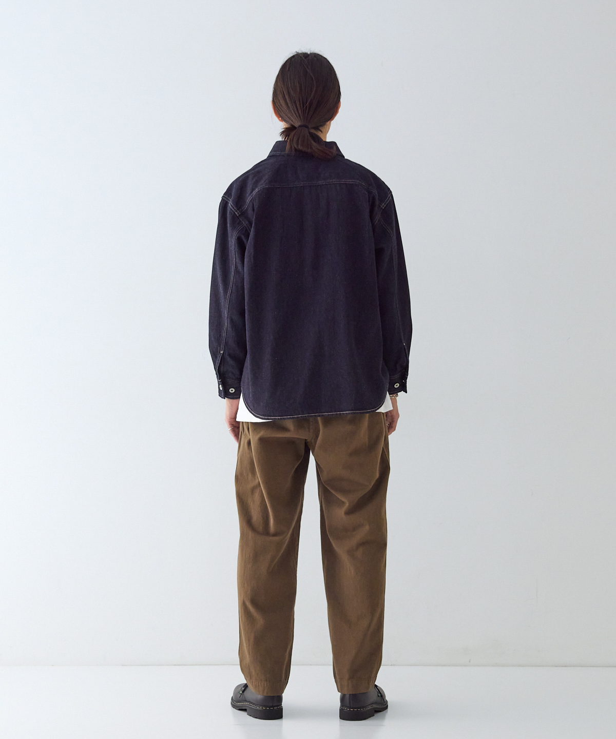 nest Robe upcycleLino BASIC チノテーパードパンツ UpcycleLino] BASIC チノテーパードパンツ new color｜nest Robe