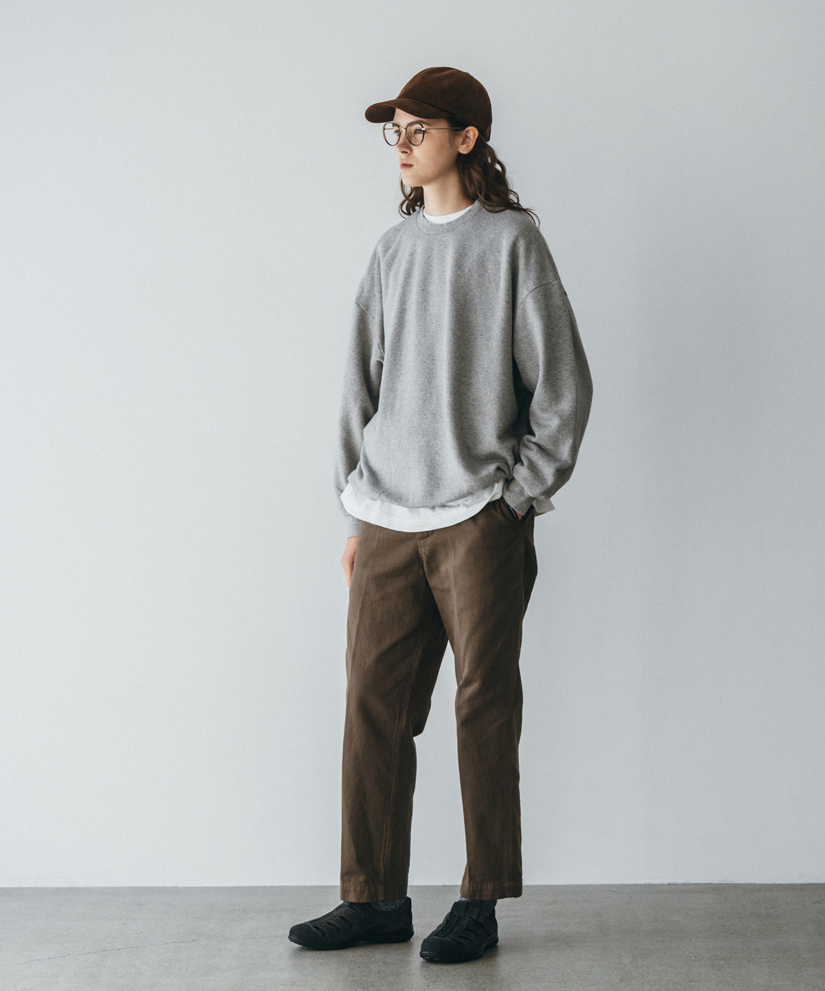 nest Robe upcycleLino BASIC チノテーパードパンツ UpcycleLino] BASIC チノテーパードパンツ new color｜nest Robe