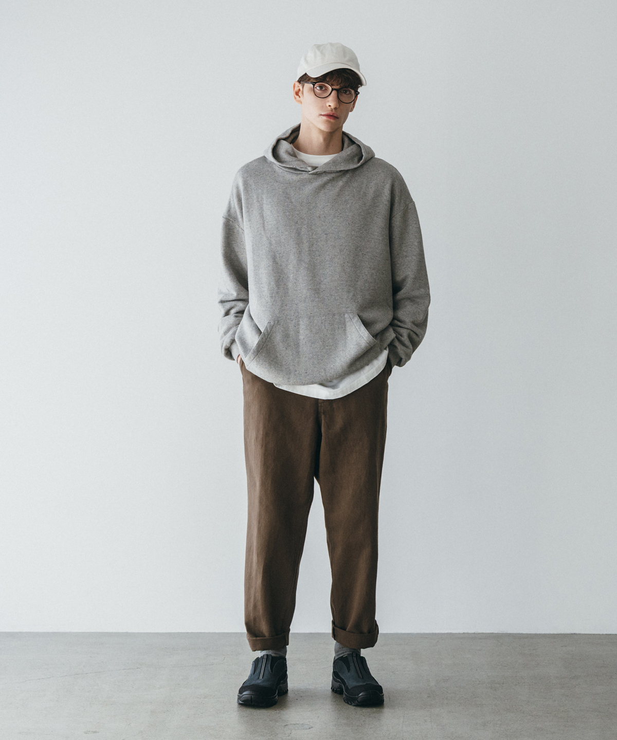 nest Robe upcycleLino BASIC チノテーパードパンツ UpcycleLino] BASIC チノテーパードパンツ new color｜nest Robe
