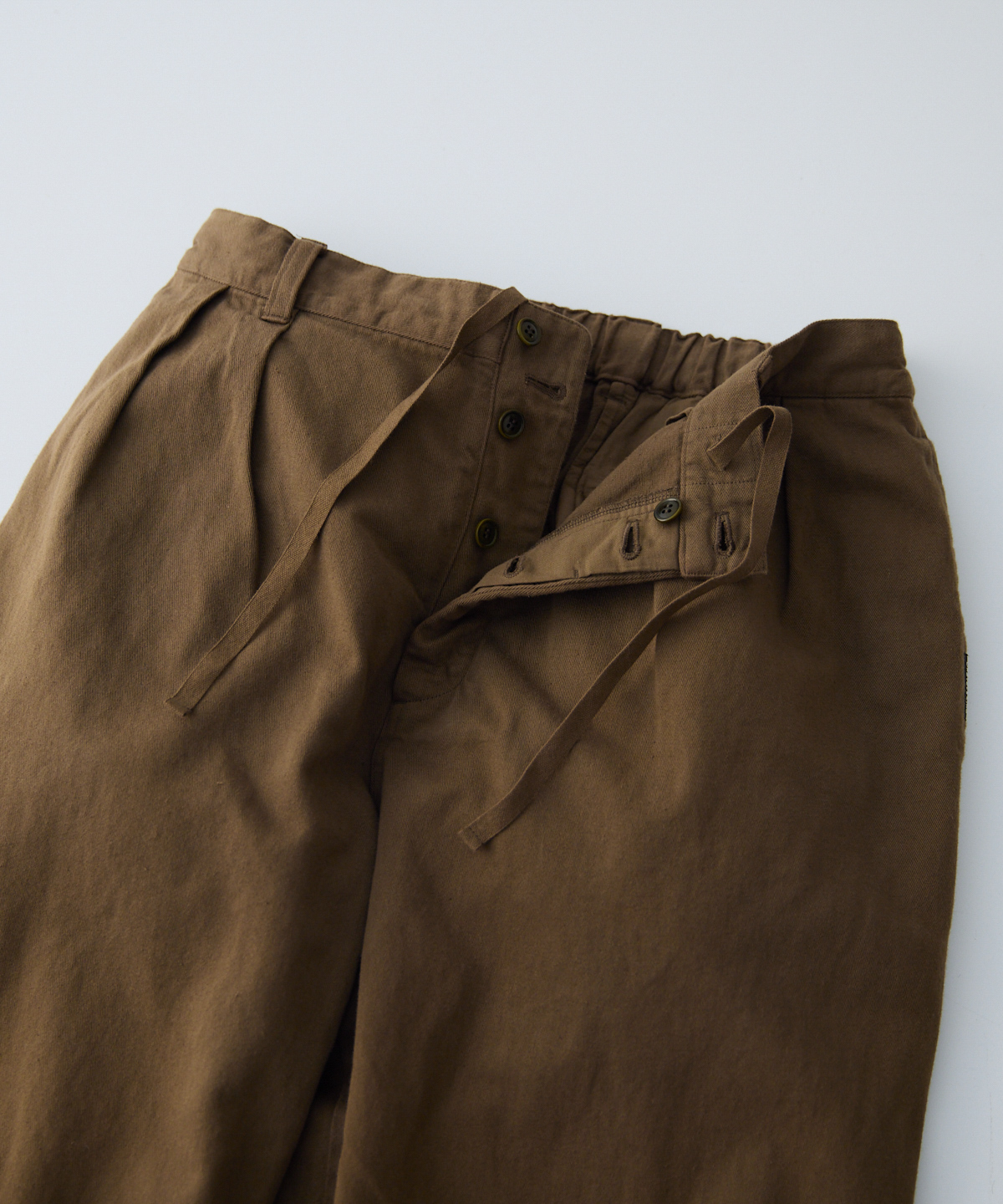 UpcycleLino] BASIC チノ2タックワイドパンツ new color｜nest Robe