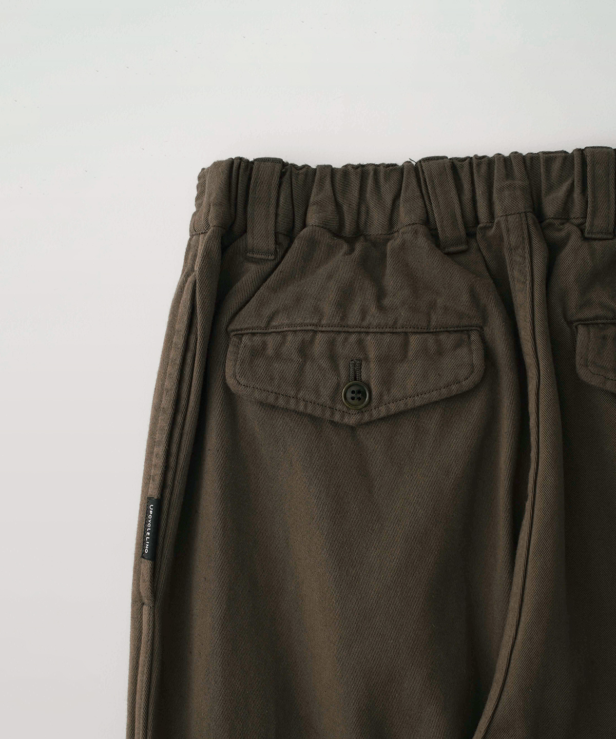 ⭐︎お値下げ⭐︎nest Robe アップサイクルリノ２タックチノパンツ OEUVREとUpcycleLino（アップサイクルリノ）プロジェクトの