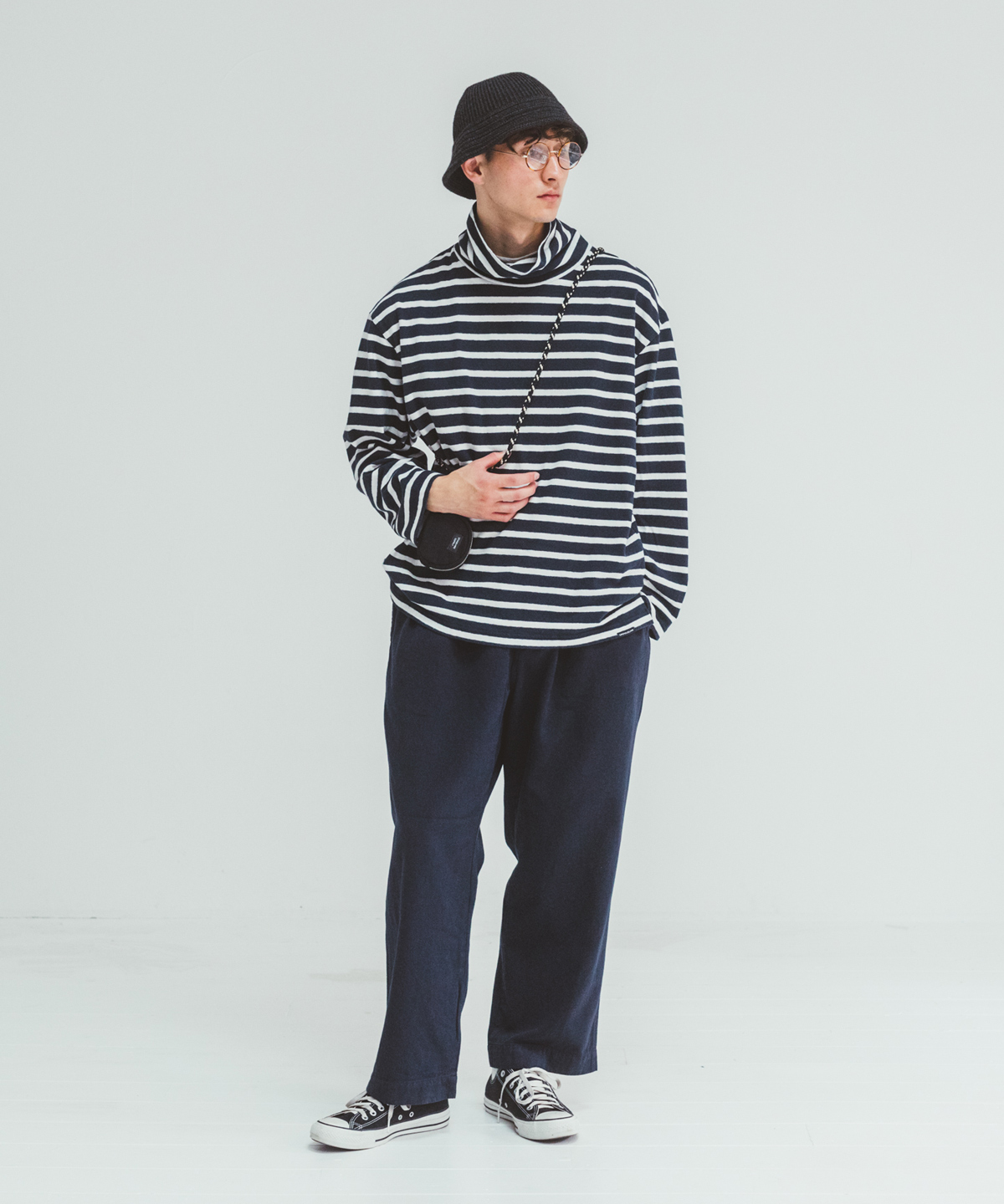 UpcycleLino] BASIC チノ2タックワイドパンツ new color｜nest