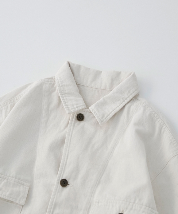 UpcycleLino] BASIC チノフィールドジャケット new color｜nest Robe